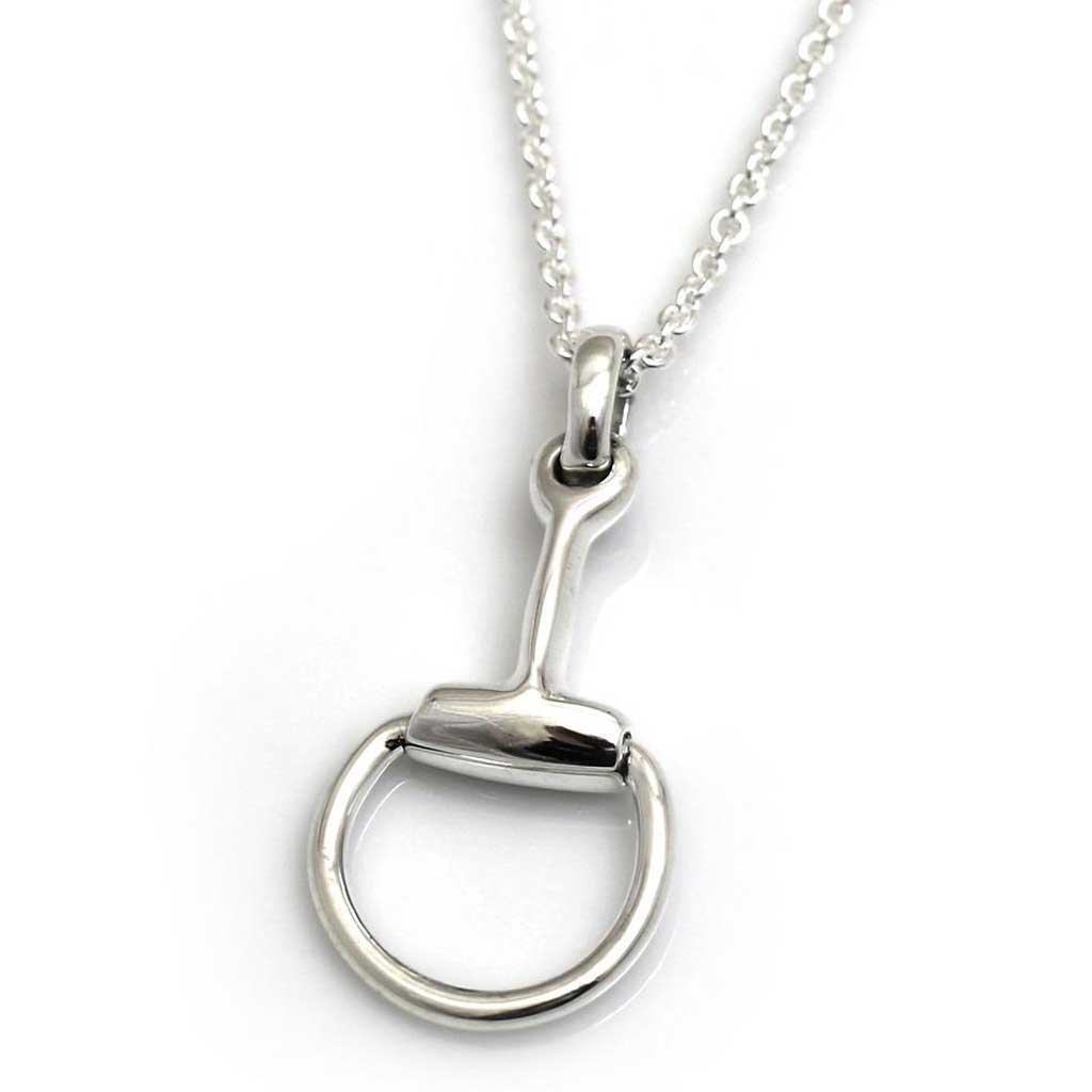 Single Snaffle Necklace - Cotswold Jewellery