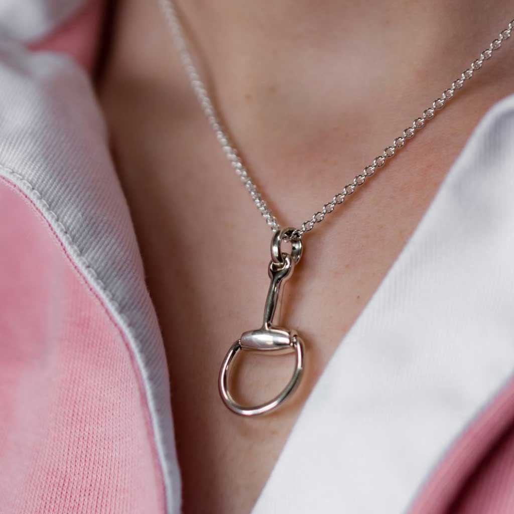 Single Snaffle Necklace - Cotswold Jewellery