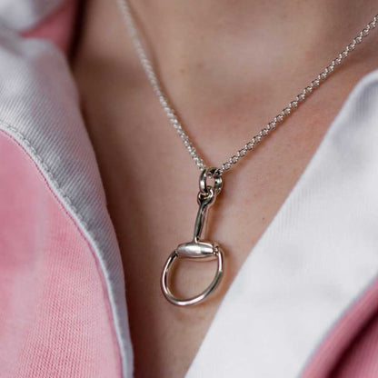 Single Snaffle Necklace - Cotswold Jewellery