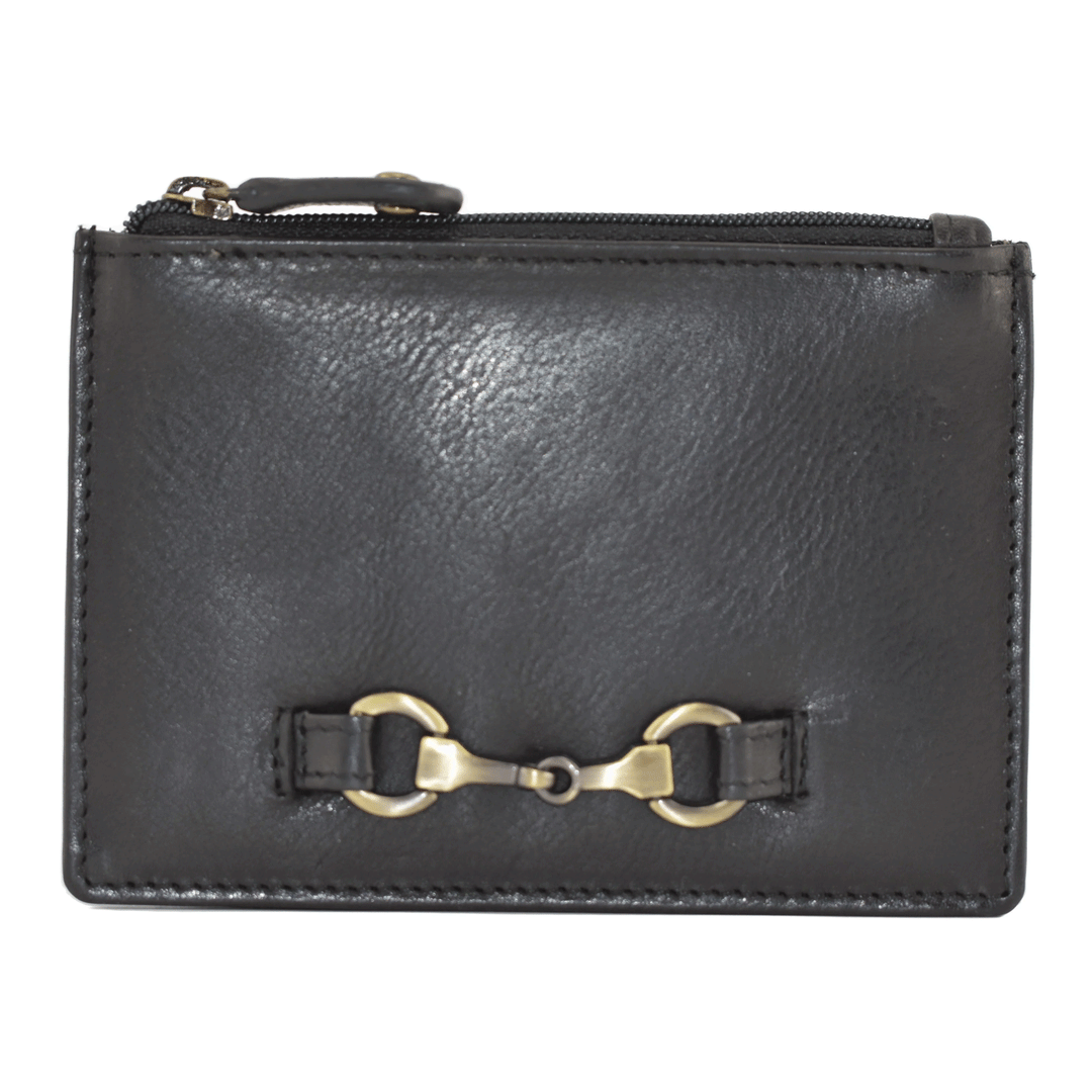 snaffle-coin-and-card-purse-black-leather
