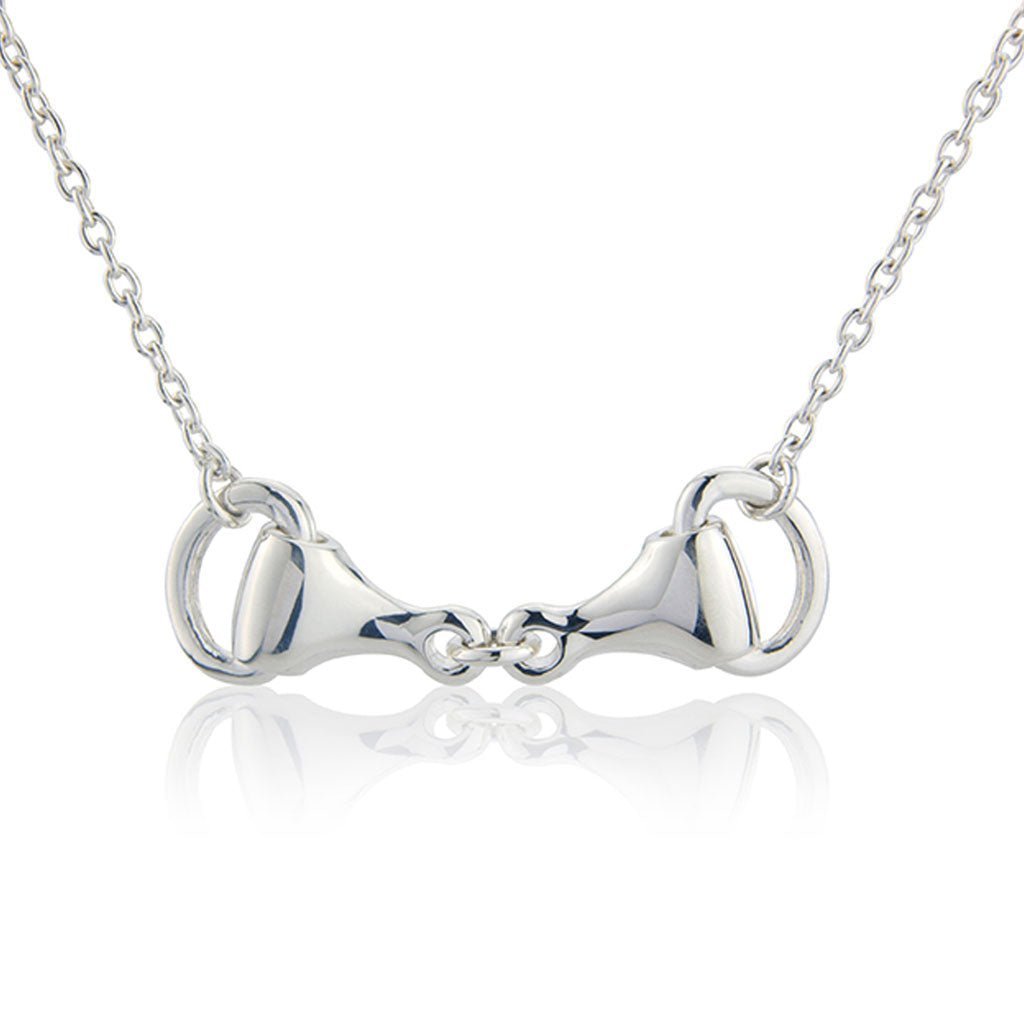 Snaffle Recycled Sterling Silver Necklace - Cotswold Jewellery