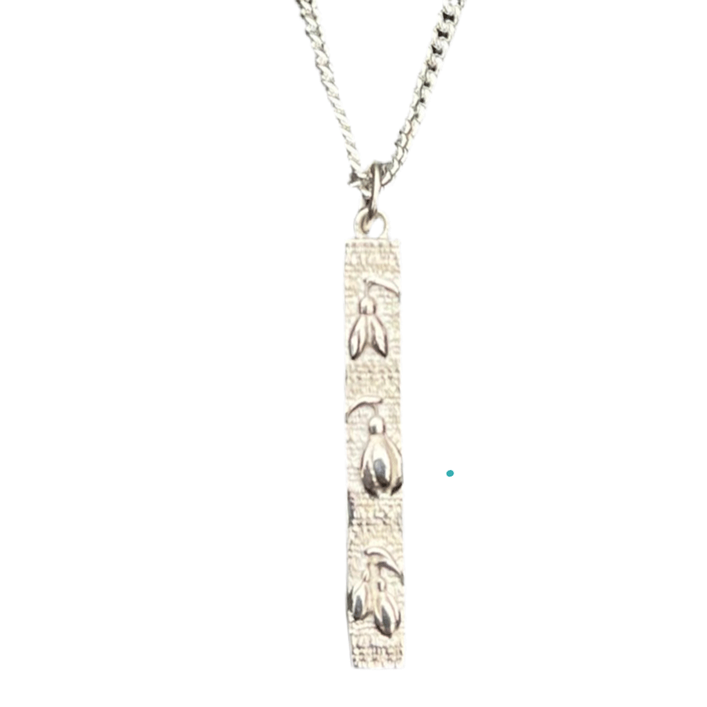 Designer Snowdrop Bar Necklace