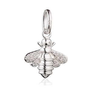 Sparkly Bee Recycled Sterling Silver Necklace - Cotswold Jewellery