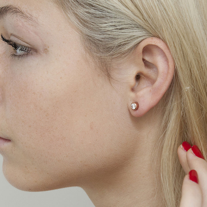 Gemma J Sparkly Mini Stud Earrings