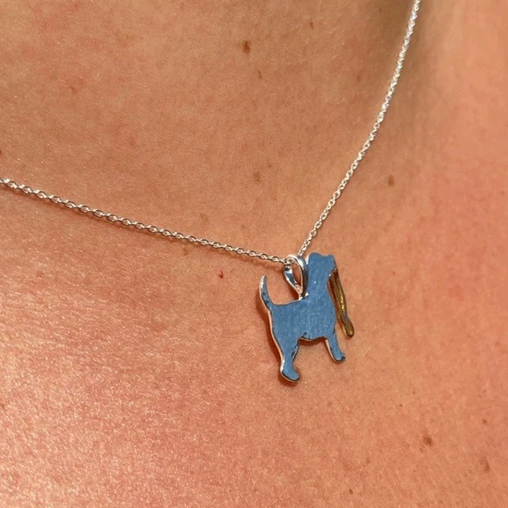 Spot The Dog Sterling Silver Necklace - Cotswold Jewellery