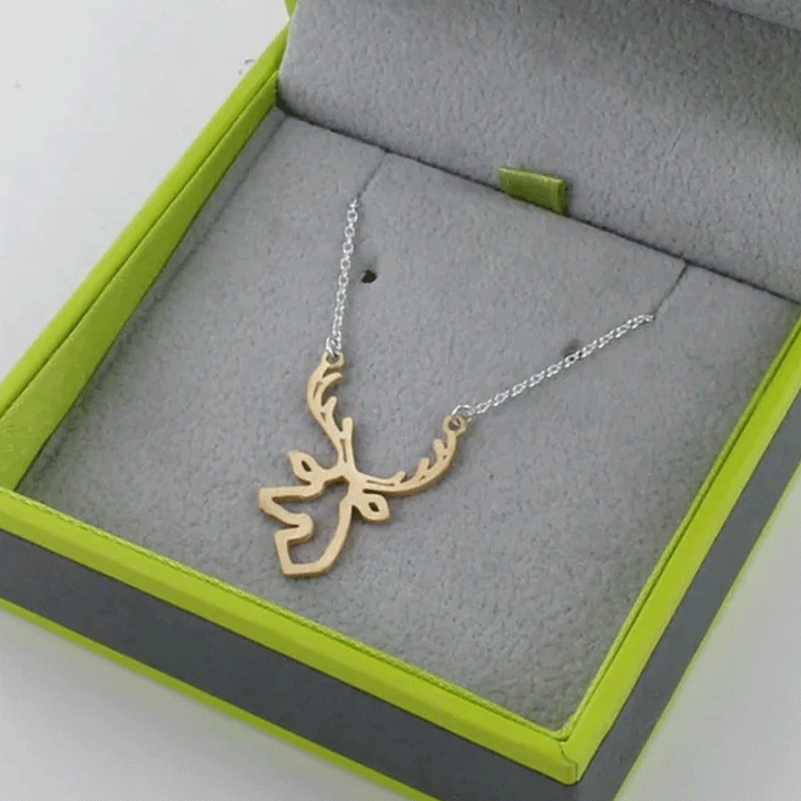 Stag Necklace - Cotswold Jewellery