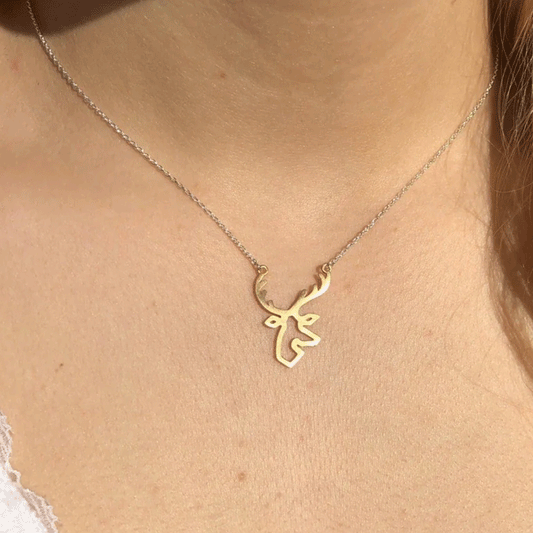 Stag Necklace - Cotswold Jewellery