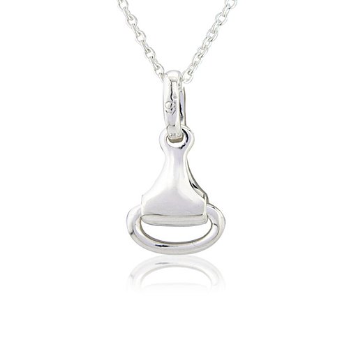Sterling Silver Snaffle Necklace - Cotswold Jewellery