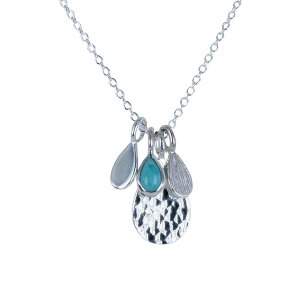 Stunning Coastal Necklace Turquoise - Cotswold Jewellery