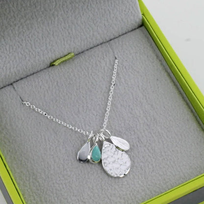 Stunning Coastal Necklace Turquoise - Cotswold Jewellery