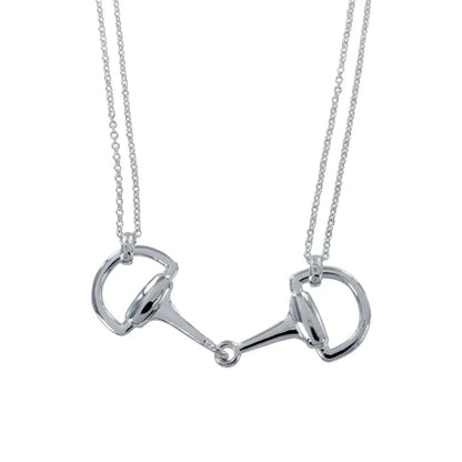 Super Snaffle Sterling Silver Necklace - Cotswold Jewellery
