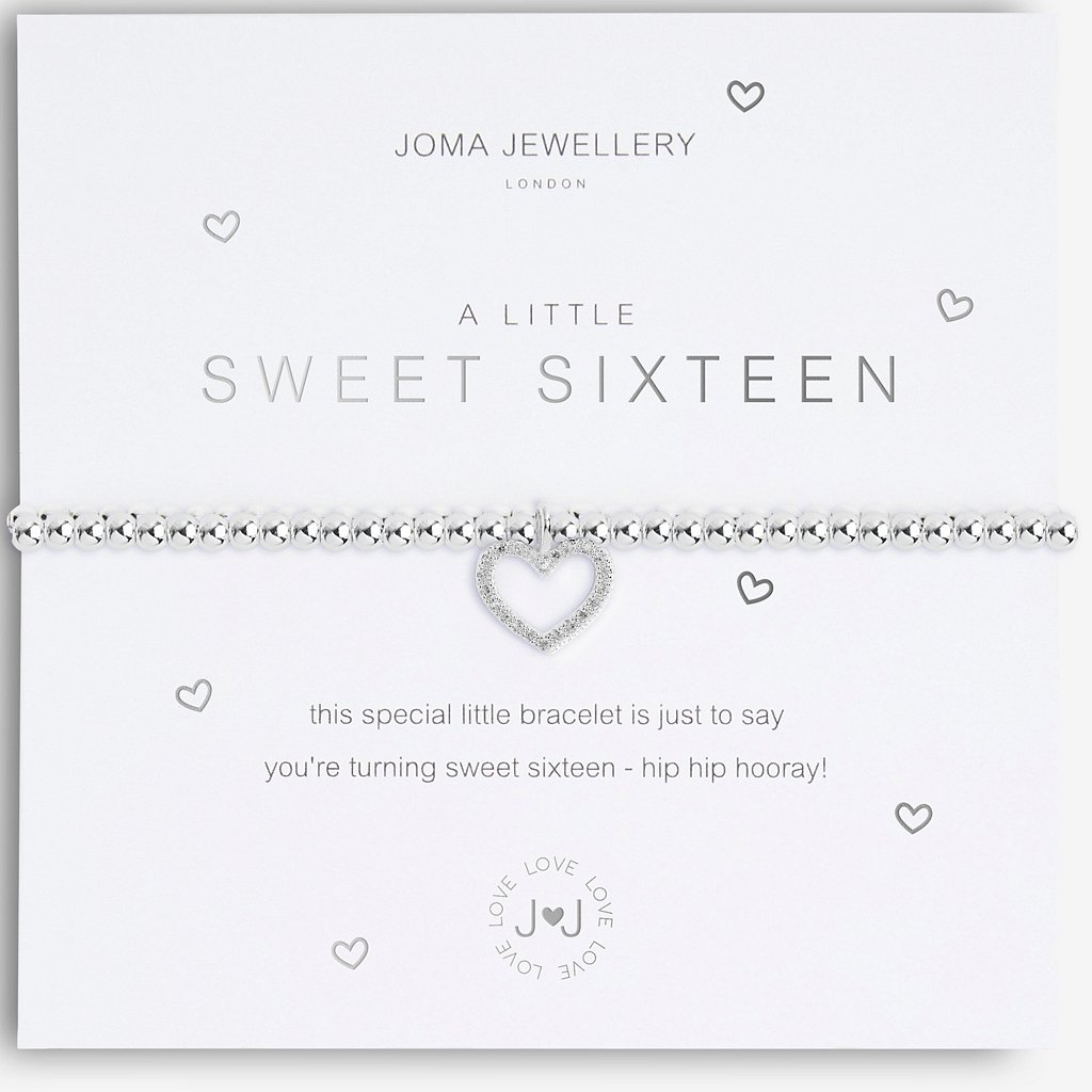 Sweet 16th Birthday Bracelet - Cotswold Jewellery