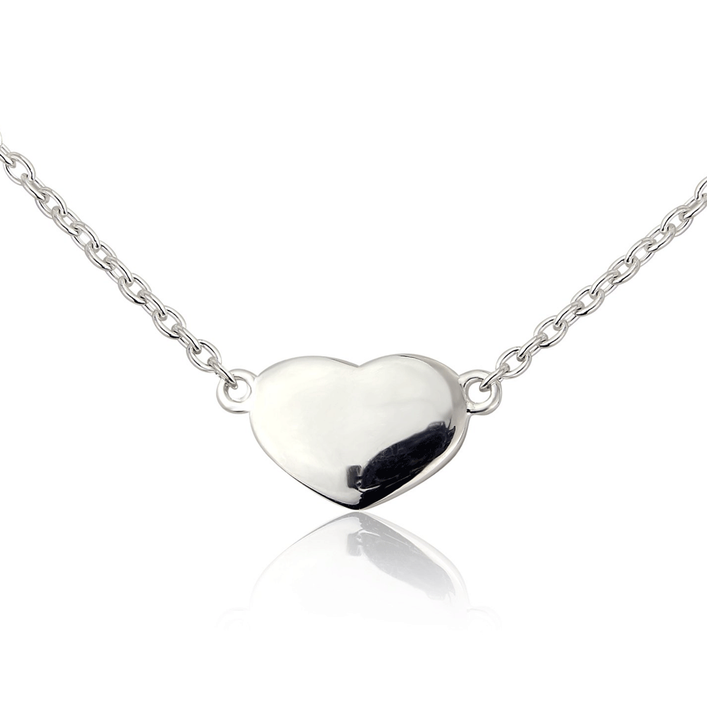 Sweetheart Sterling Silver Necklace - Cotswold Jewellery