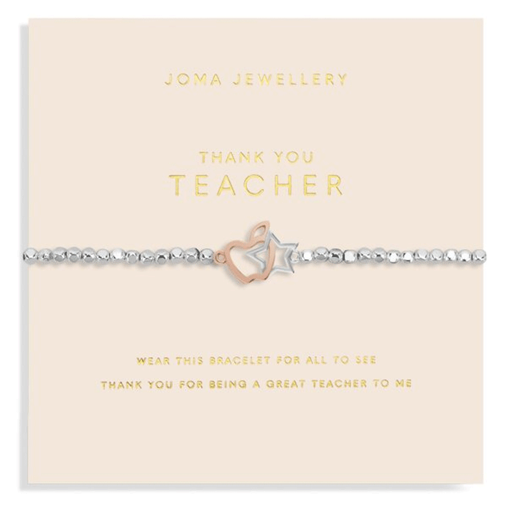 Joma Jewellery Forever Yours Thank You Teacher