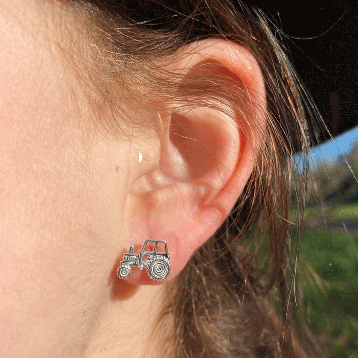 tractor-earrings