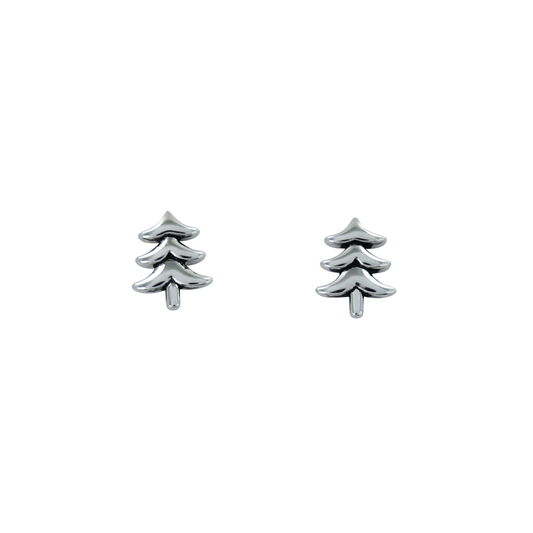 Cute Tree Stud Earrings - Cotswold Jewellery