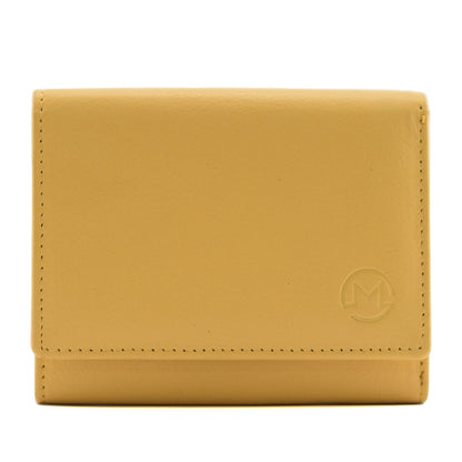 Mala Leather Origin Trifold Leather Purse