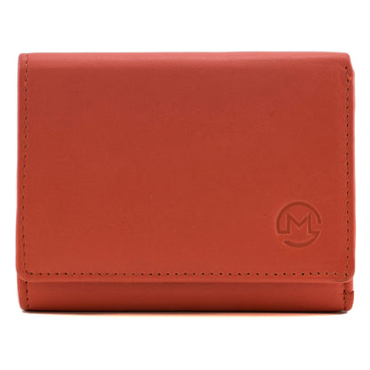 Mala Leather Origin Trifold Leather Purse