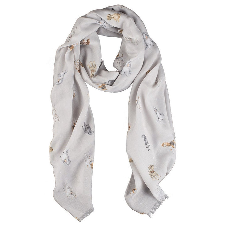 Wrendale A Dogs Life Scarf - Cotswold Jewellery