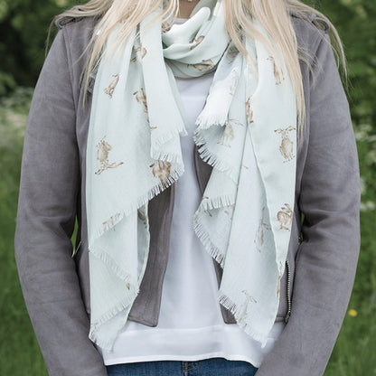 Wrendale Pretty Hare Scarf - Cotswold Jewellery