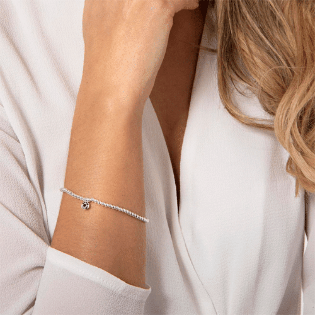 A Little Dog Paw Print Bracelet - Cotswold Jewellery