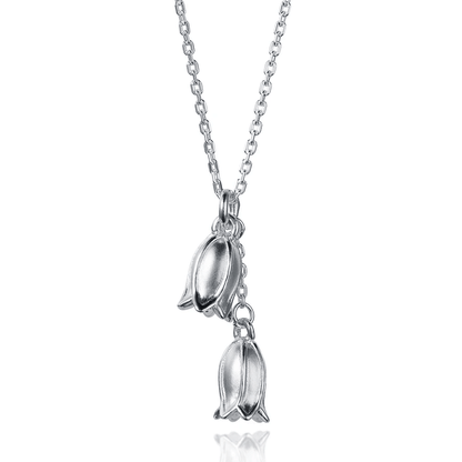 Bluebell Sterling Silver Necklace - Cotswold Jewellery