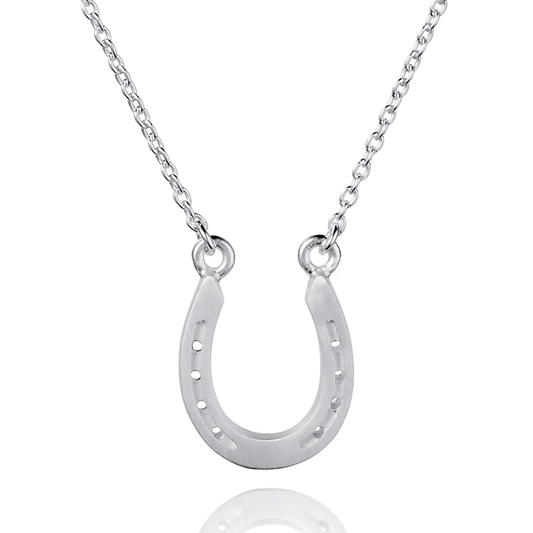 Christin Ranger Stunning Sterling Silver Horseshoe Necklace - Cotswold Jewellery