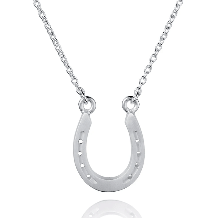 Stunning Sterling Silver Horseshoe Necklace - Cotswold Jewellery