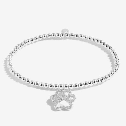 Joma Jewellery A Little Life is Better with Dogs Bracelet - Cotswold Jewellery