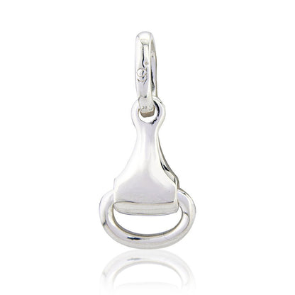 Snaffle Recycled Sterling Silver Charm - Cotswold Jewellery
